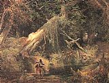 Famous Swamp Paintings - Slaves Escaping Through the Swamp